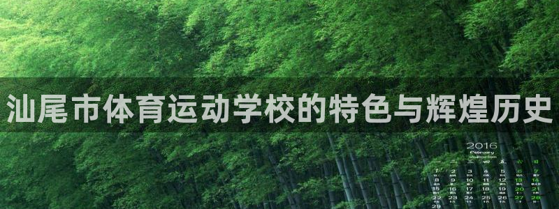 3377体育官网下载平台注册：汕尾市体育运动学校的特